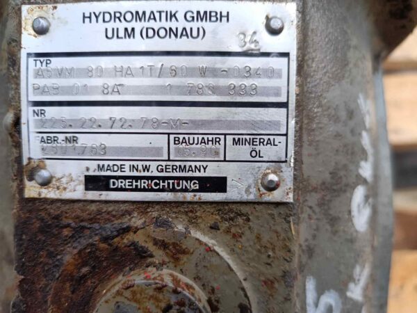 Hidromotor Mars O&K HYDROMATIK A6VM8HA1T/60W-0340 - imagine 4