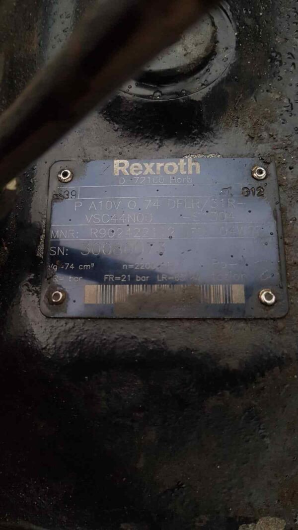 Pompa hidraulica REXROTH  PA1774DFLR/31R-VSC44N00-S1304 - imagine 2