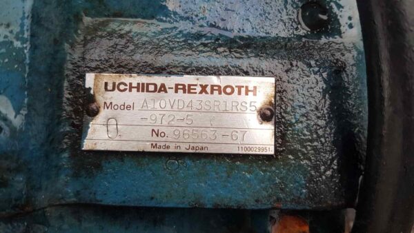 Pompa hidraulica UCHIDA-REXROTH A10VD43SR1RS5 - imagine 5