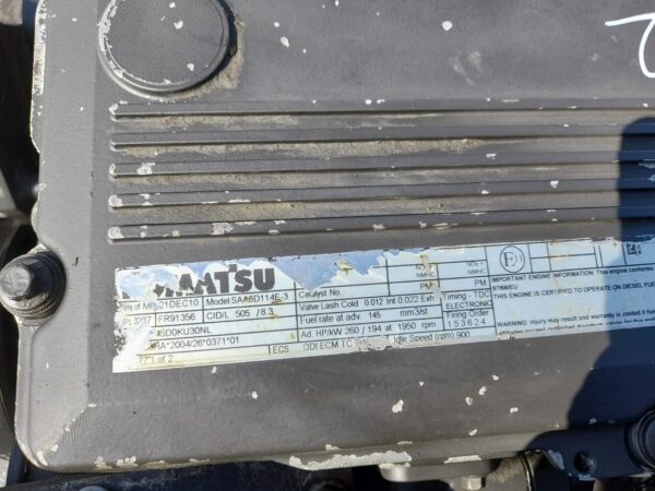 Motor Cummins SAA6D114E-3 - imagine 4