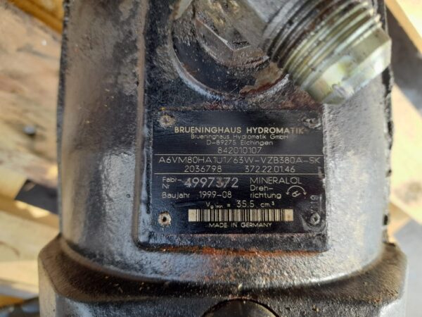 Hidromotor mars Hydromatik A6VM80HA1U1 - imagine 4