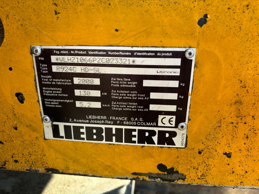 Liebherr R924C - imagine 3