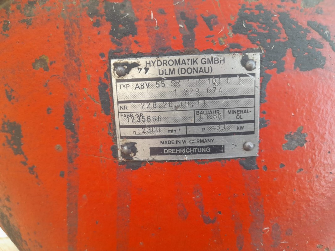 Pompa hidraulica Hydromatik A8V55SR1R101E1 - imagine 2